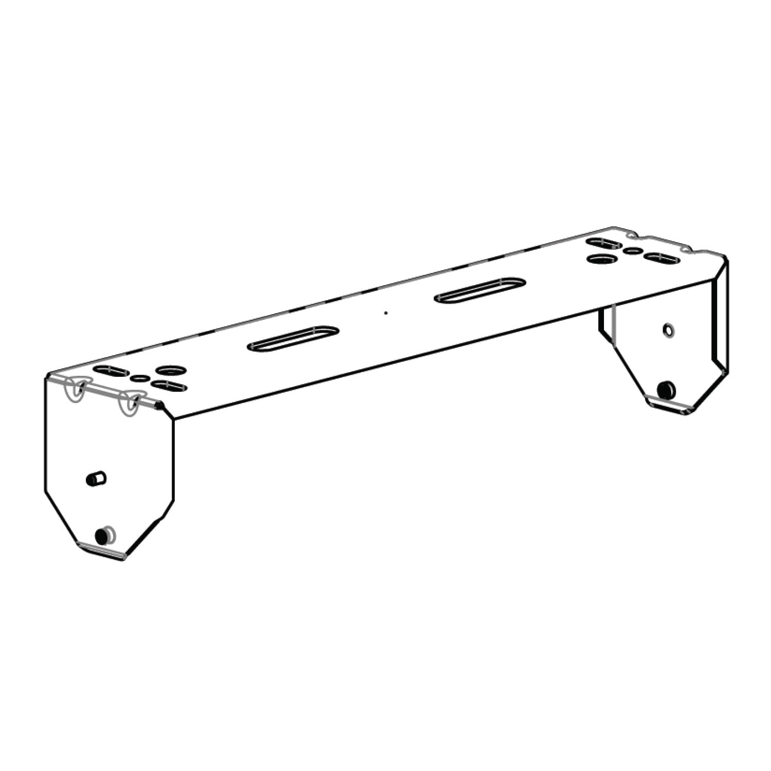 Electro-Voice ELX200-BRKT-W - Wall Mount Bracket for ELX200 Loudspeaker (White)