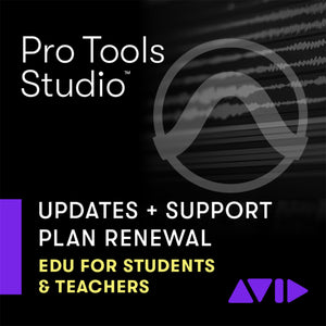 Avid Pro Tools Studio - Annual Upgrade Renewal Plan (Student-Teacher Edition)