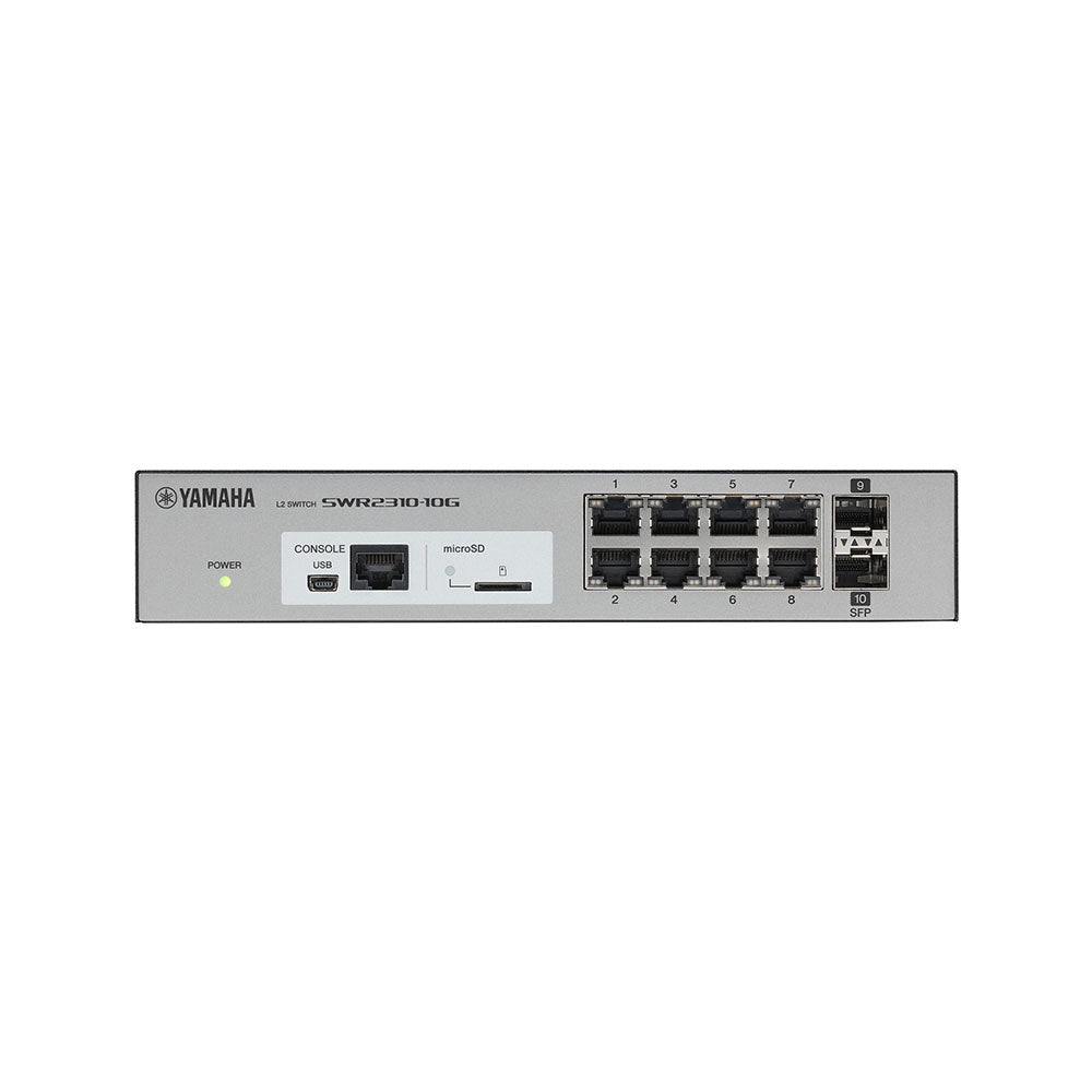 Yamaha SWR2310-10G - L2 Switch for Audio Networks
