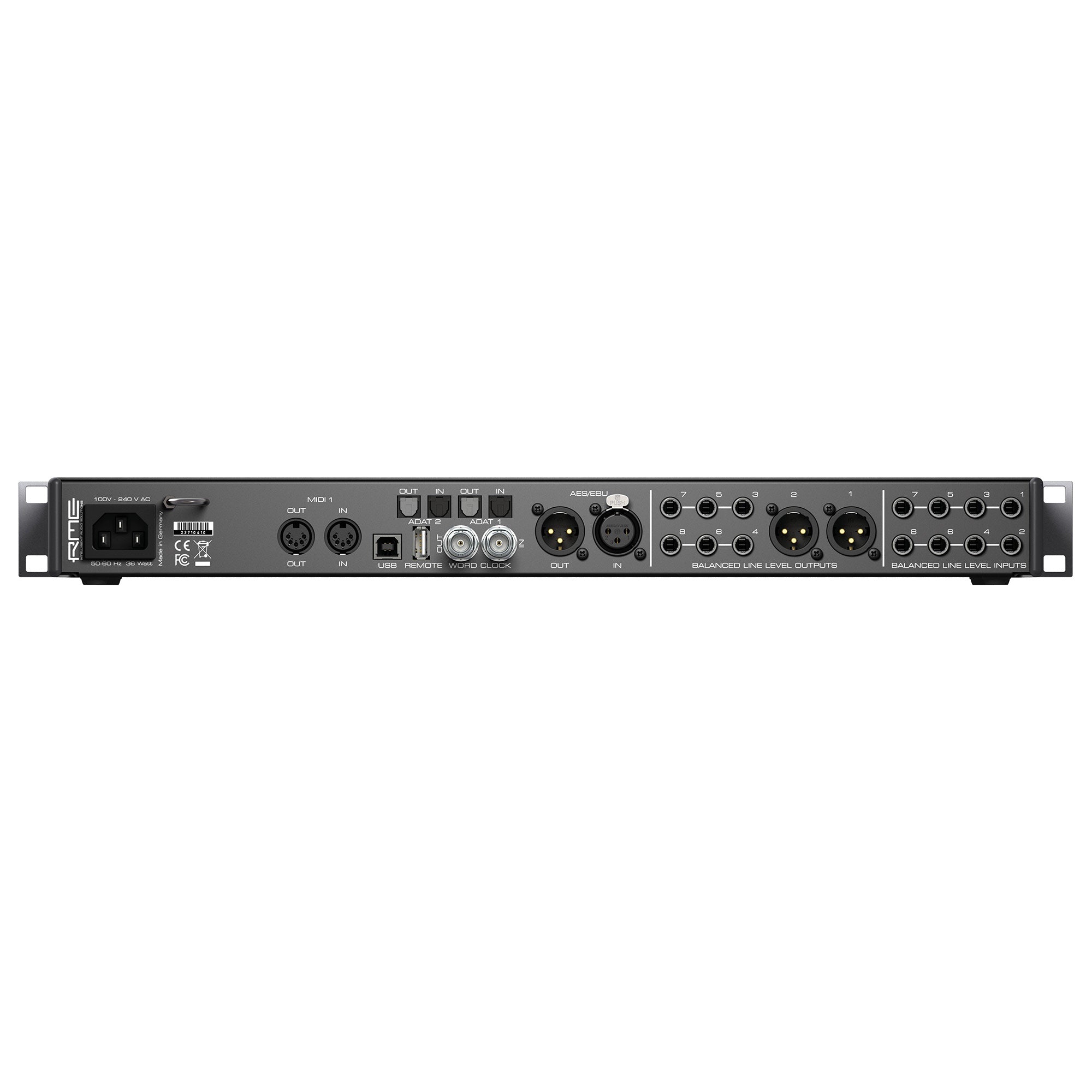 RME Fireface UFX II - 60-Channel 192kHz High-End USB Audio Interface