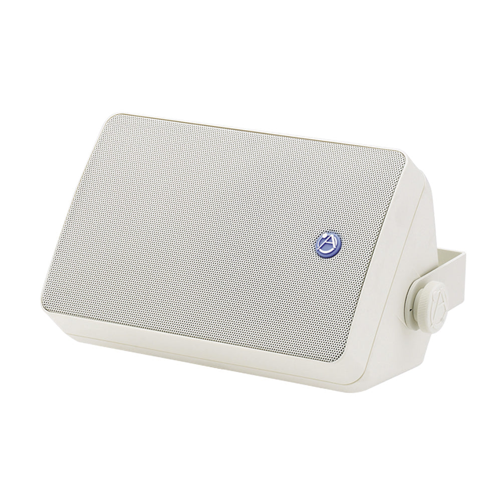 AtlasIED SM52T-WH - 2-Way All-Weather Install Speaker with Transformer (White)