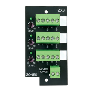 Bogen ZX3 Expansion Module for UIT312 Telephone Paging Amplifier