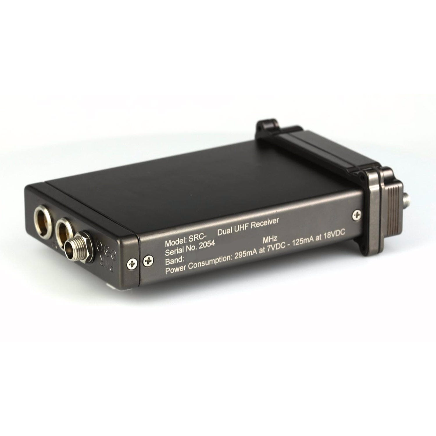 Lectrosonics SRC-C1 Dual Ch. Slot-Mnt Receiver, 3, Block Tuning, IR Sync
