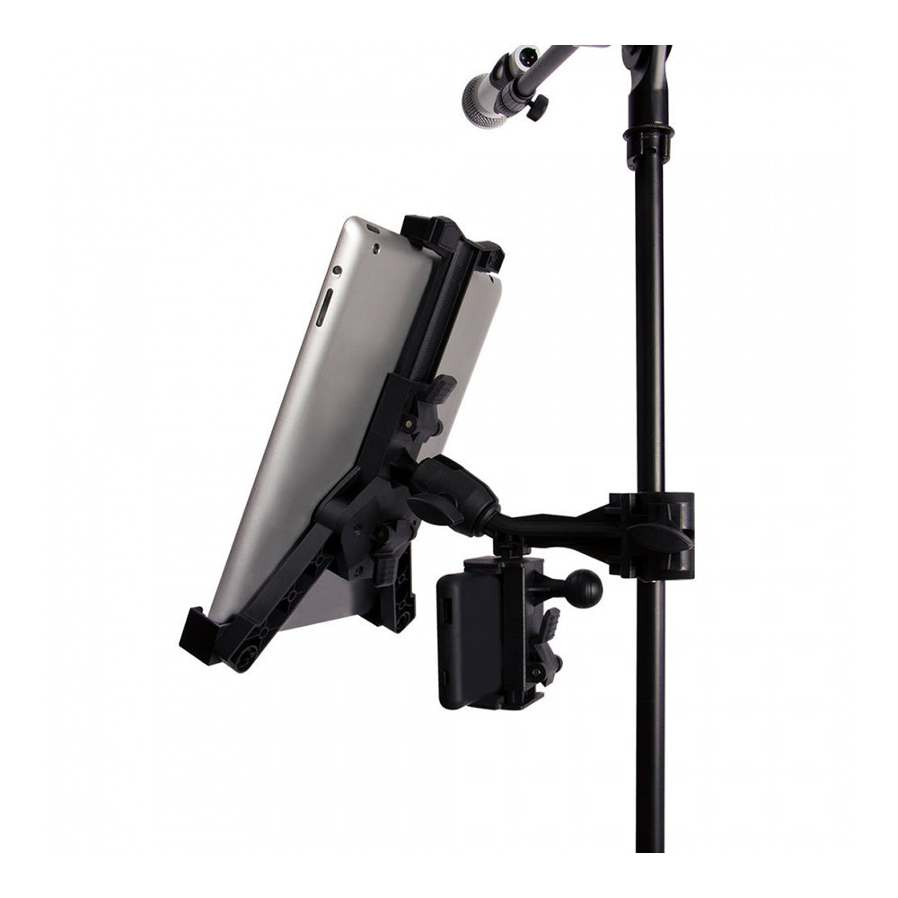 On Stage TCM5100 - Mic Stand Mounted Tablet / Smartphone Holder