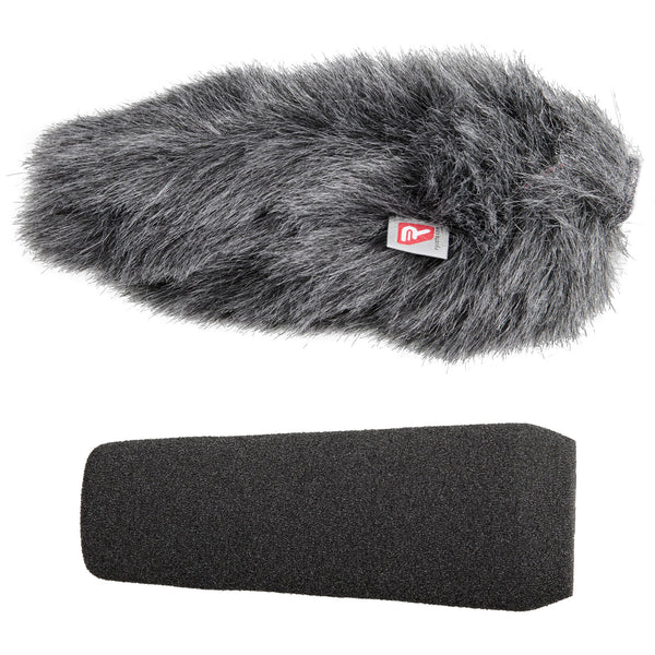 Rycote 74719 10Cm Sgm Foam Windscreen And Windjammer - Standard Hole (19-22 Mm Microphones)