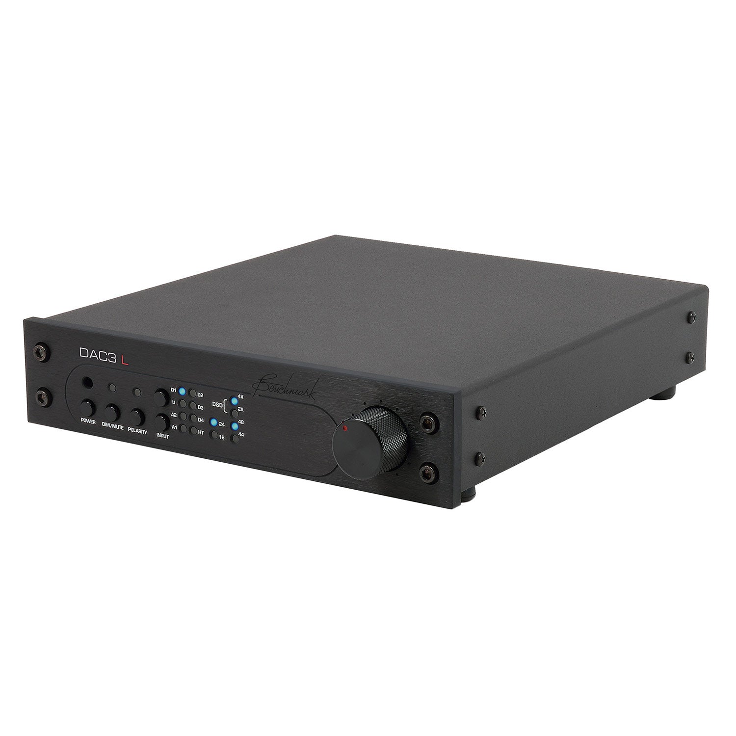 Benchmark DAC3 L Digital to Analog Converter (Black with Remote Control)