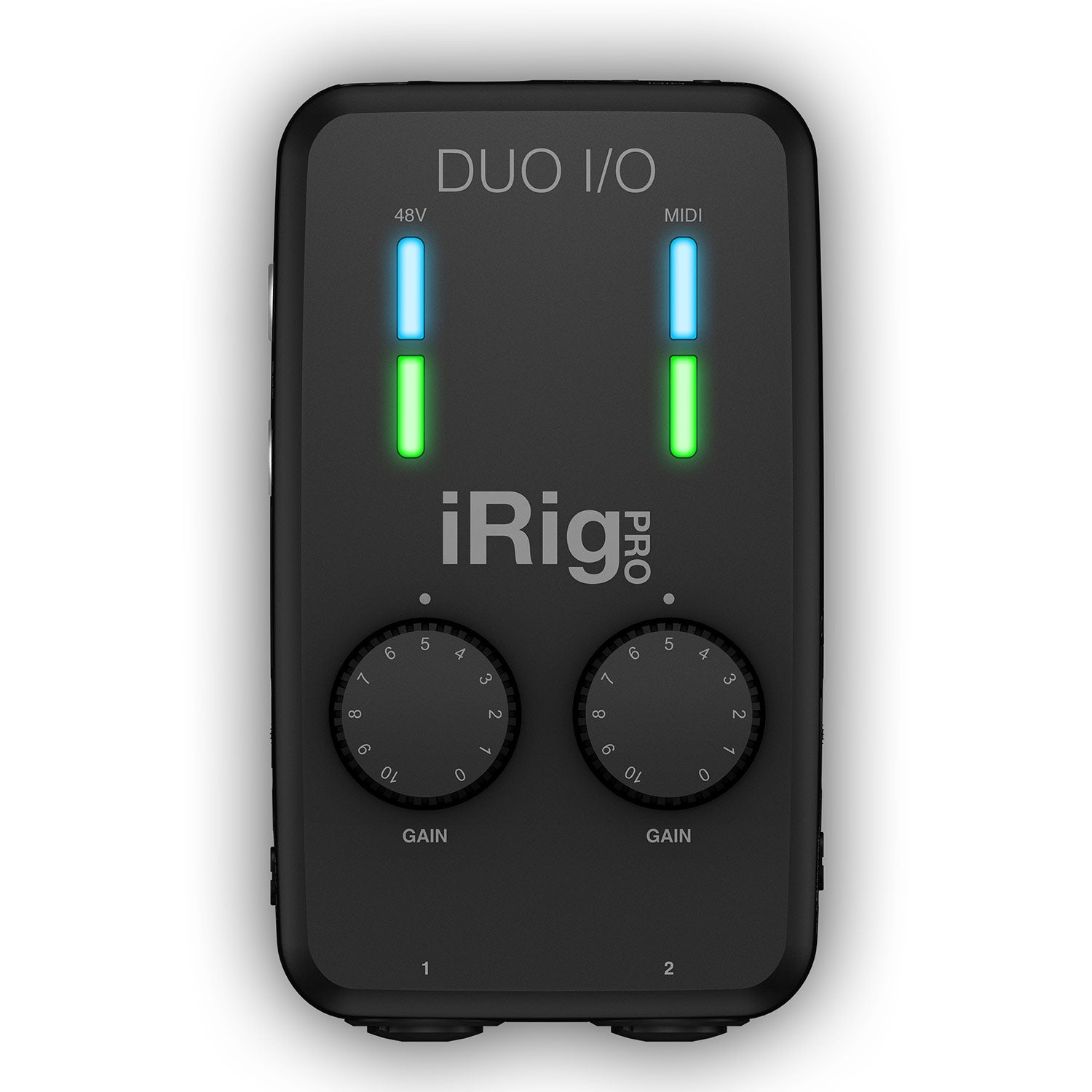 IK Multimedia iRig Pro Duo I/O - 2-Channel Audio/MIDI Interface for Smartphones or Tablets