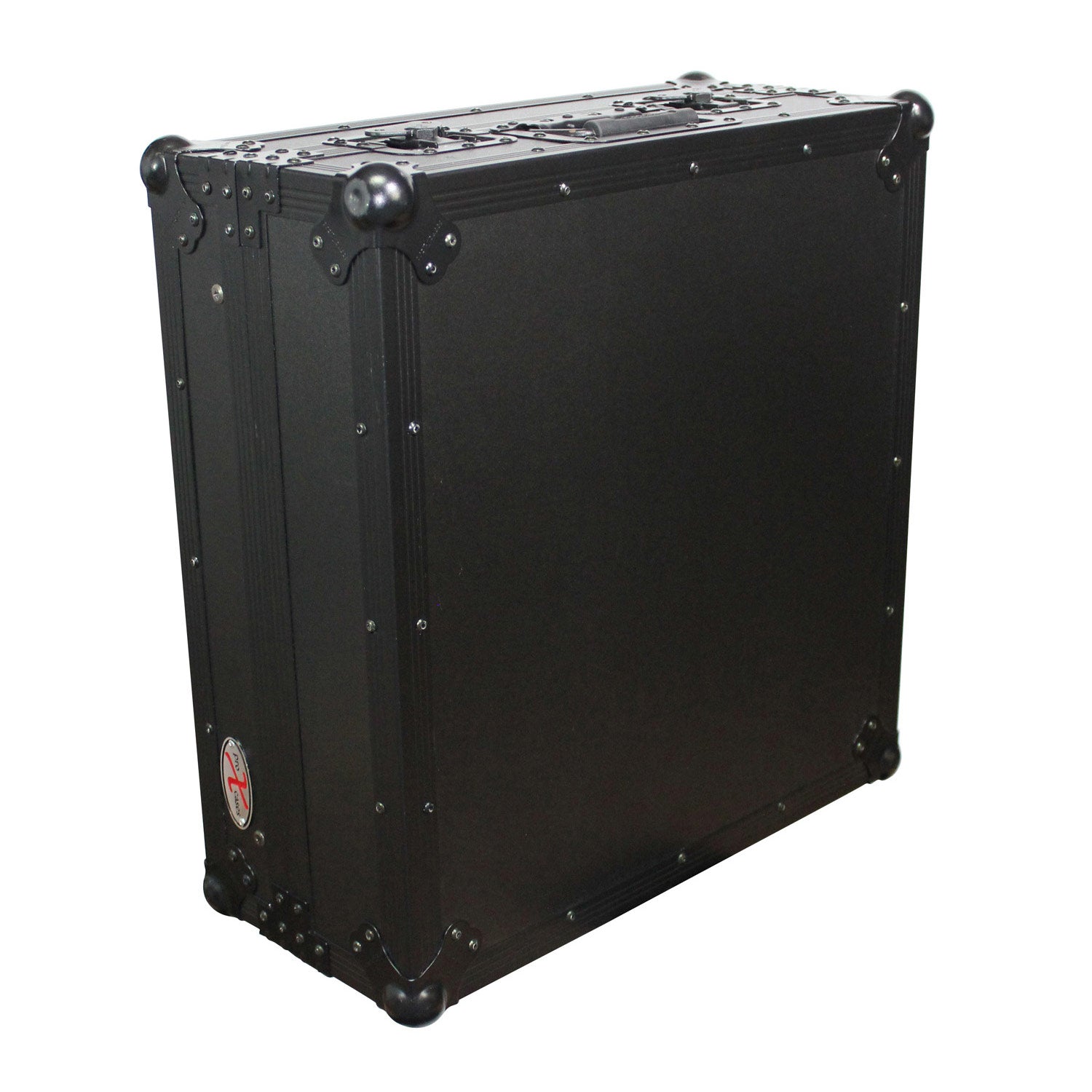 ProX XS-19MIXLTBL - Rack Mount 19" Mixer W/ 10U Slantsliding Laptop Shelf - Black On Black