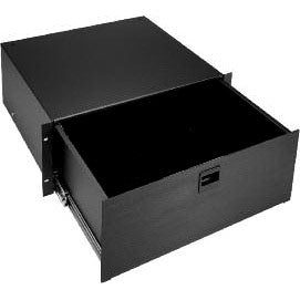 Middle Atlantic D5 15.5" Deep 5 Space Rack Drawer with Spring Loaded Latch - Black Brushed