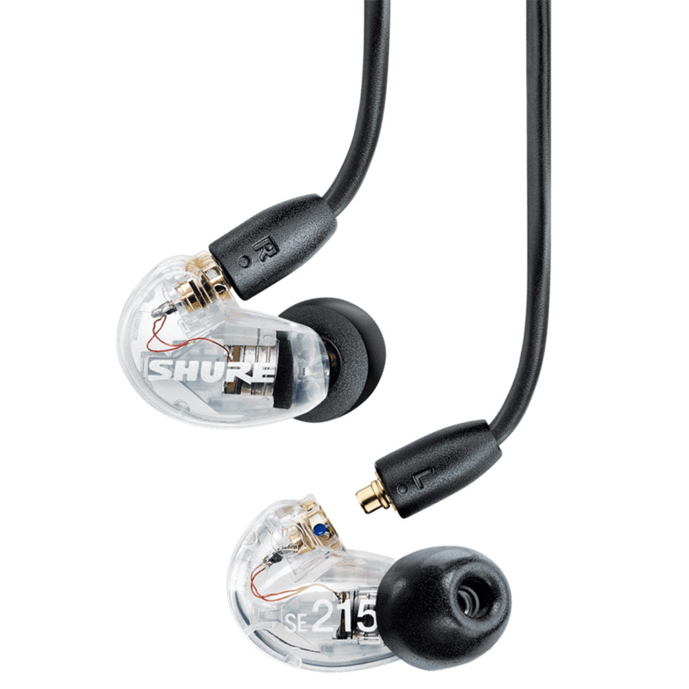 Shure SE215DY AIONIC 215 Sound Isolating Earphones with Universal Cable (Clear)