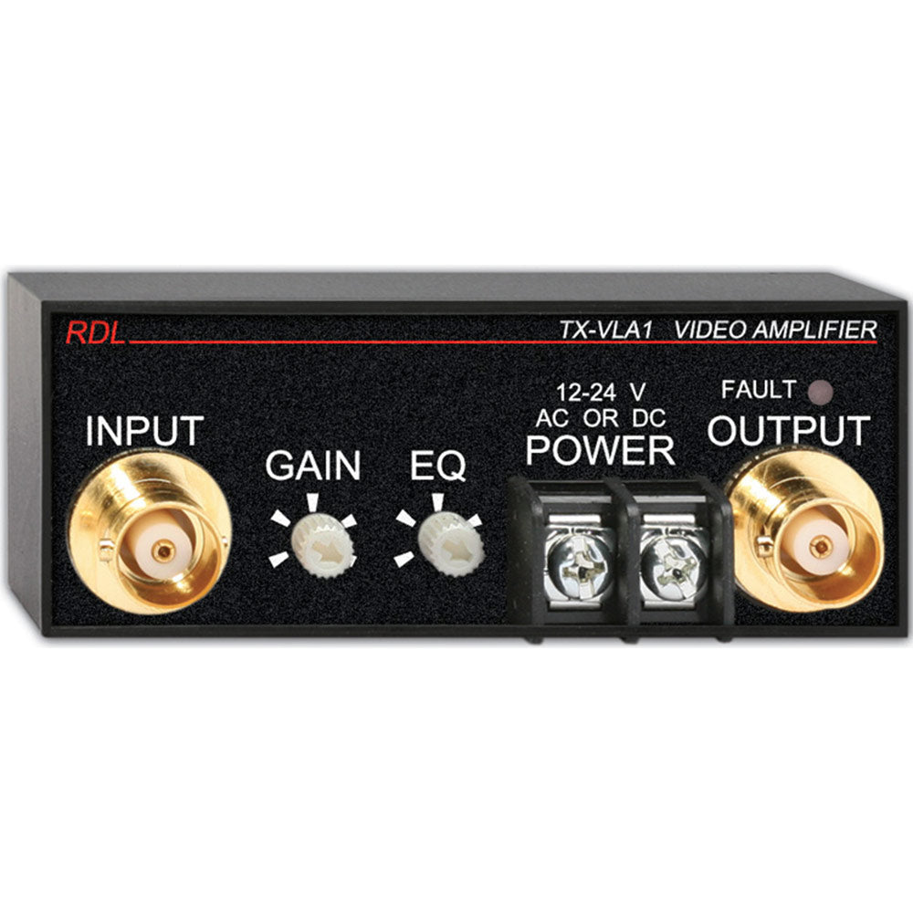 RDL TX-VLA1 Video Line Amplifier - Adjustable Gain & EQ