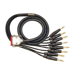 Mogami Gold DB25 - TRS 8-Channel Analog Snake with 2932 Cable - 2 feet