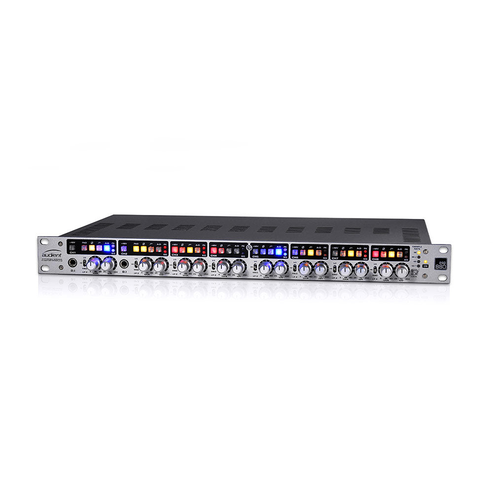 Audient ASP880 8-Channel Class A Microphone Preamp with A/D Converter
