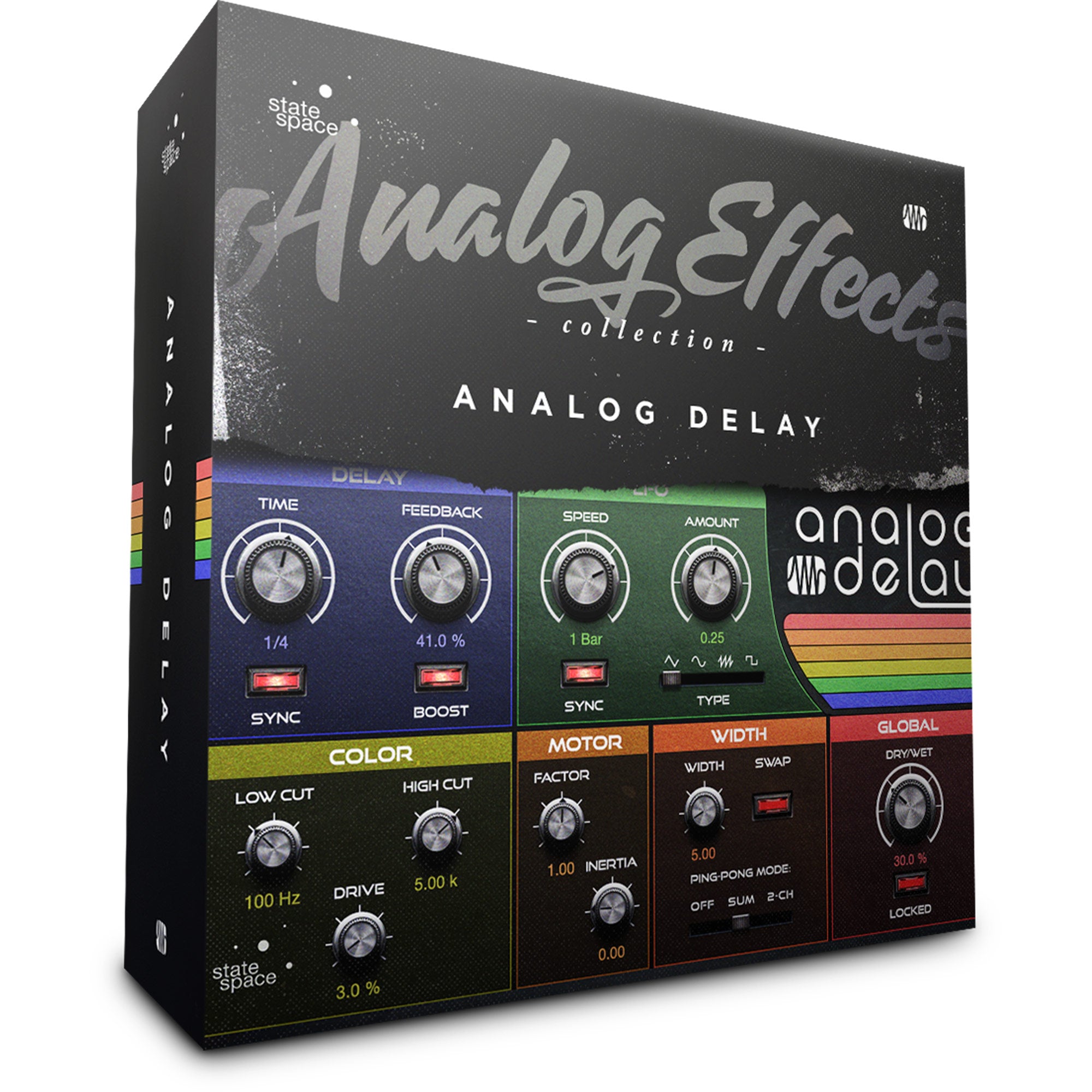 Presonus Analog Delay - Classic Delay Effect Plugin (VST/AU/AAX)