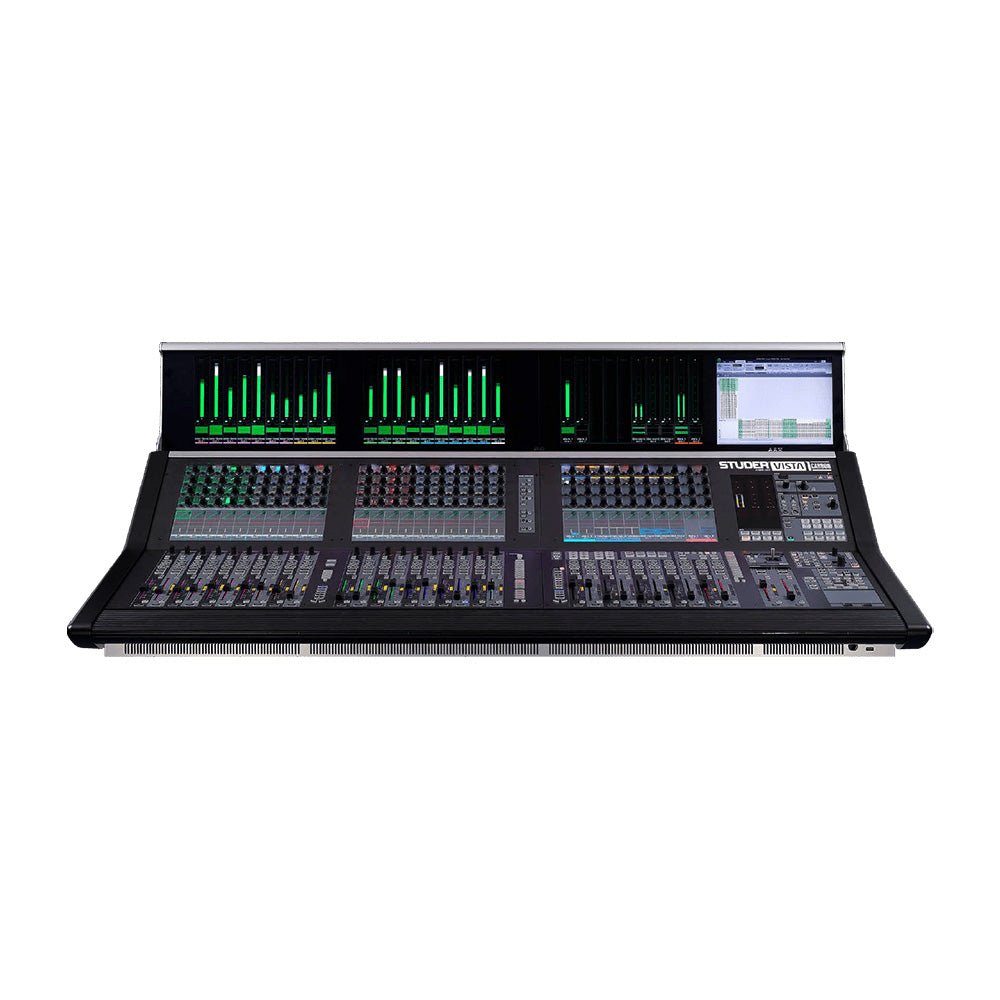 Studer Vista 1 Carbon - 32-Fader Broadcast / Live / Production Mixing System (with Meter Bridge)