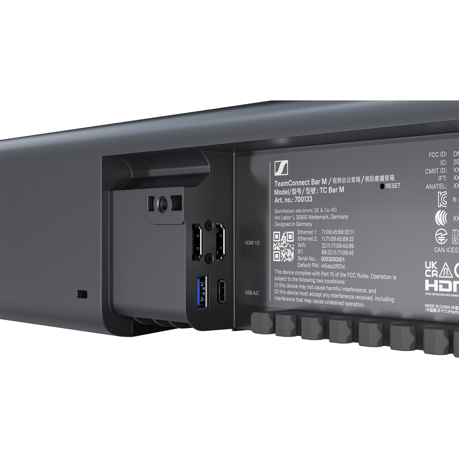 Sennheiser TC BAR M - All In One Conferencing Sound Bar
