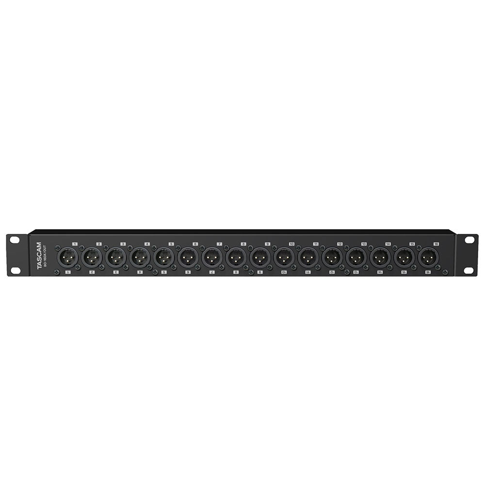 Tascam BO-16DX/OUT 16-Channel DB25 to XLR Male Breakout Box