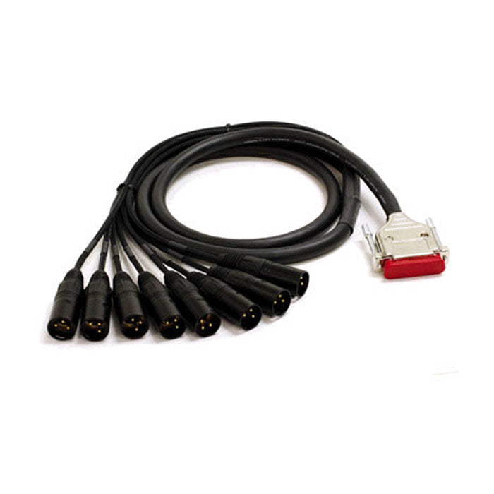 Mogami Gold DB25 - XLR Male 8-Channel Analog Snake with 2932 Cable - 25 feet