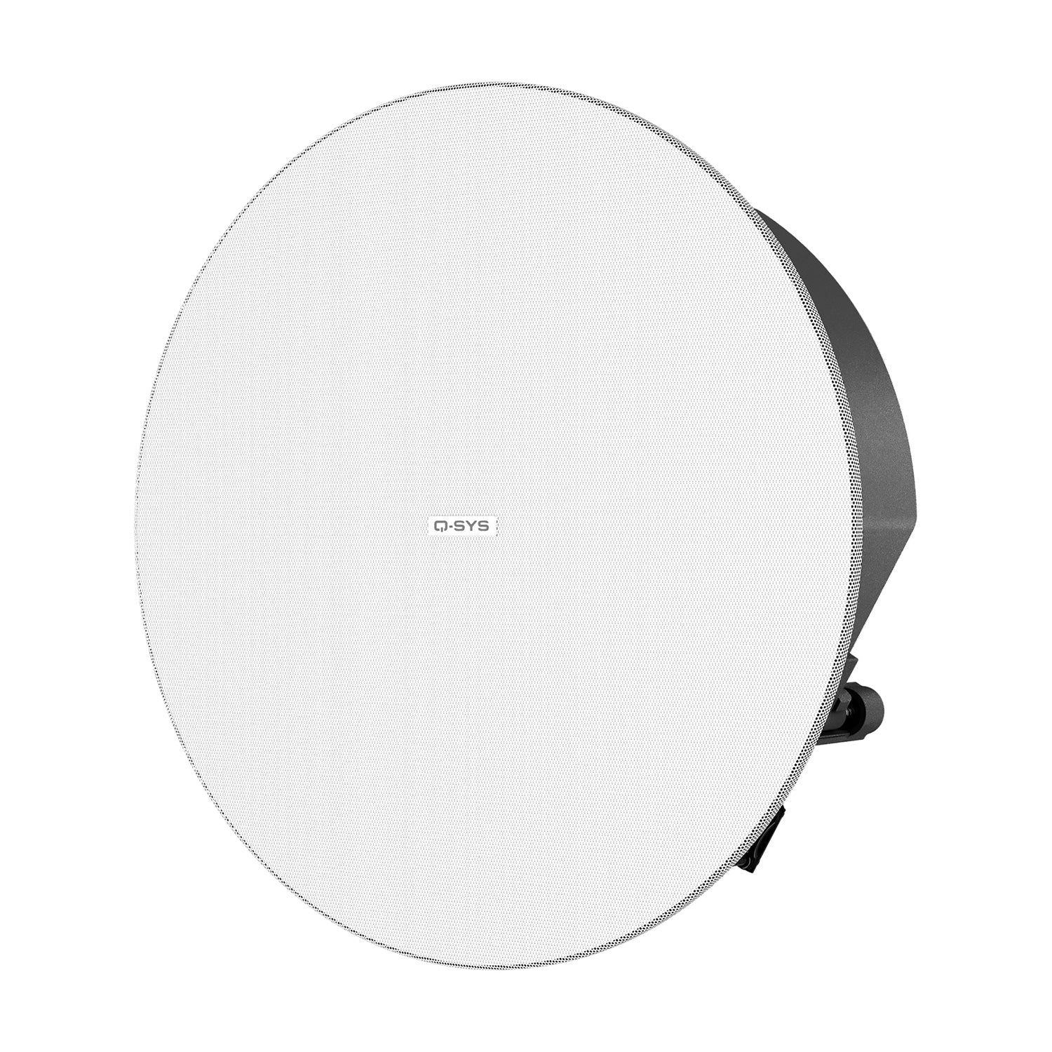 QSC AD-C6T-LPZB-WH - AcousticDesign Premium Low Profile 2-Way 6" Ceiling Speaker (White / Zero Bezel)