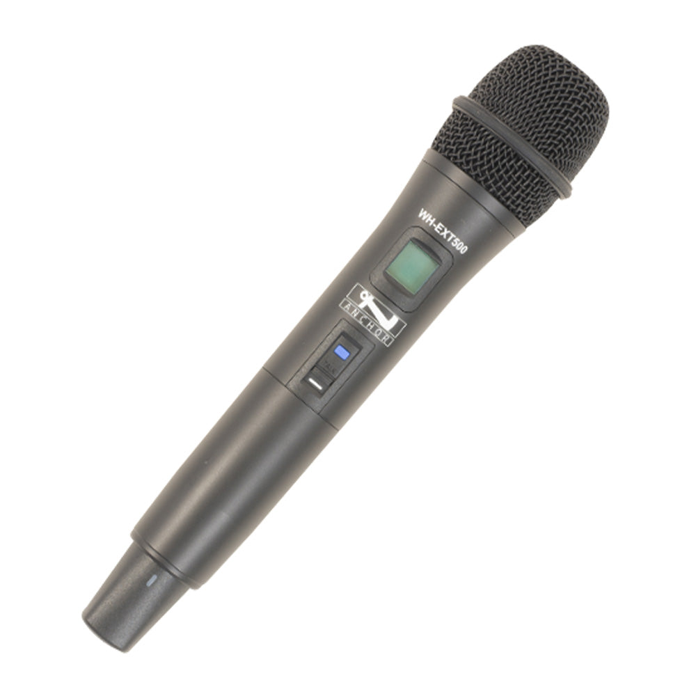 Anchor Audio WH-EXT500 - Wireless Handheld Microphone for UHF-EXT500 Series