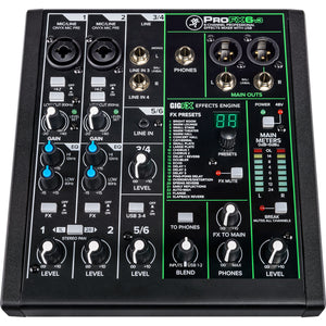 Mackie ProFX6v3 6 Channel Professional Effects Mixer With USB