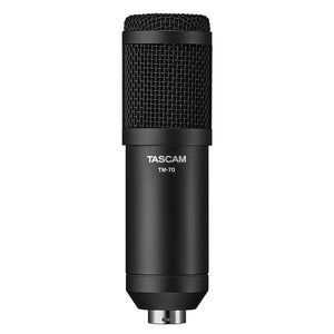 Tascam TM-70 - Dynamic Microphone for Broadcast Streaming