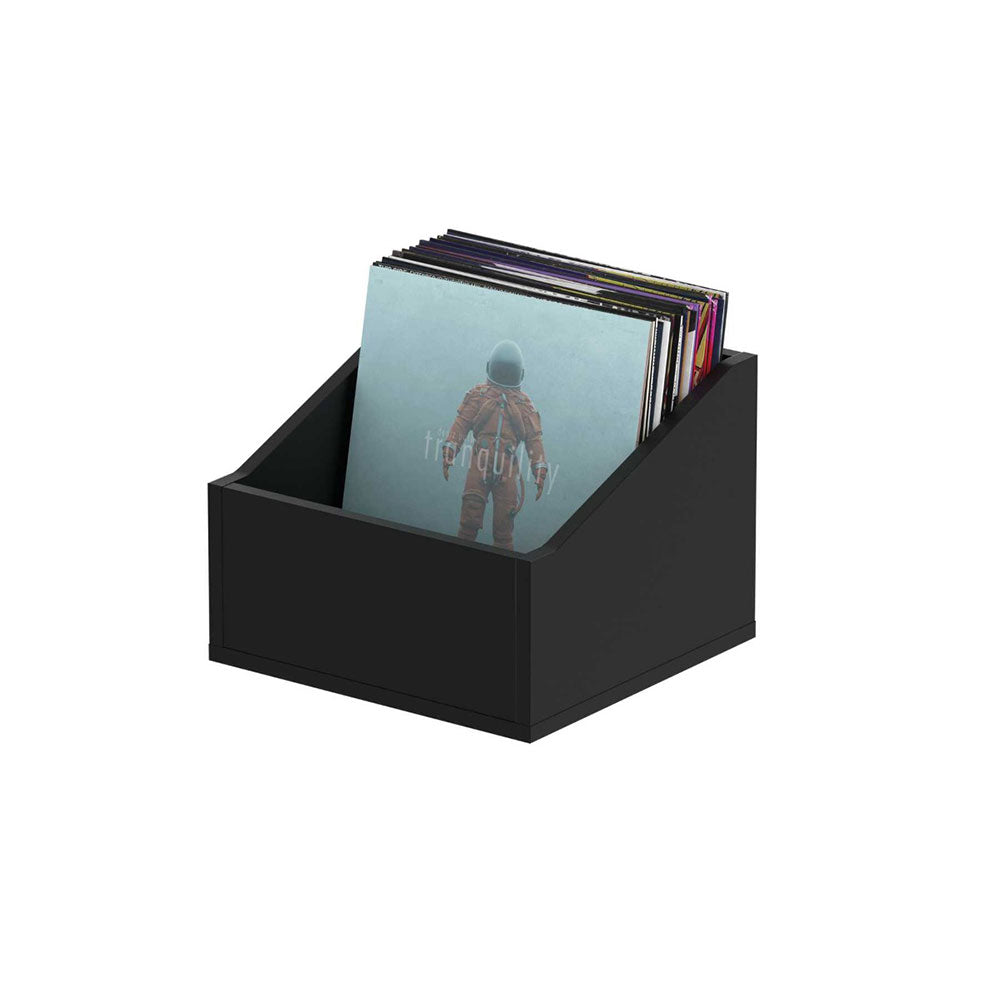 Glorious Record Box Advanced - Modular Vinyl Storage Unit (Black)