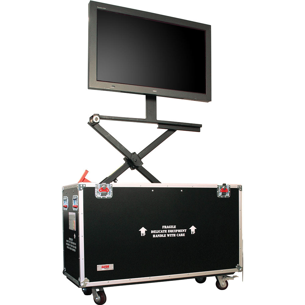 Gator G-TOURLCDLIFT65 ATA Road Case that fits most LCD and Plasma Screens up to 65"
