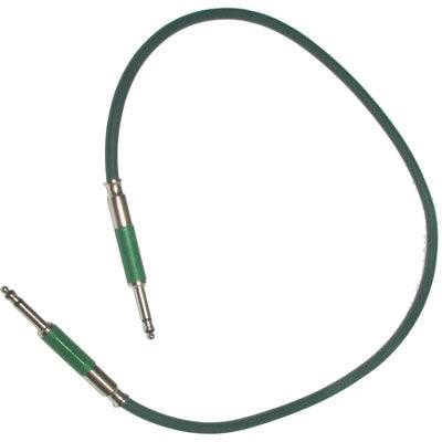 Neutrik NKTT-03GN 1 foot Patch Cable with NPTT-1 Connectors - Green