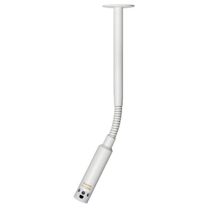 Audix M40W12 - Miniature High-Output Cardioid Ceiling Microphone with 6" Gooseneck, White