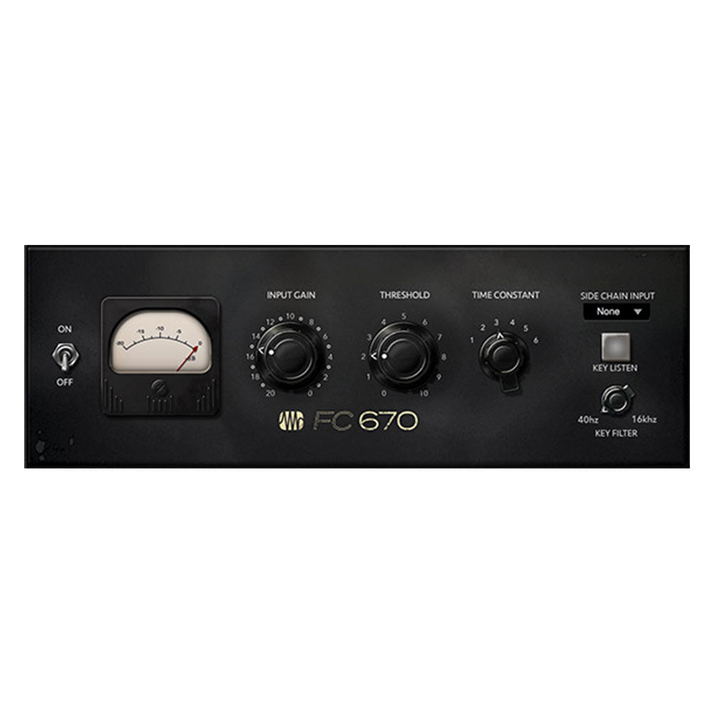 PreSonus FC-670 Compressor Fat Channel Plugin for StudioLive Series III and Studio One
