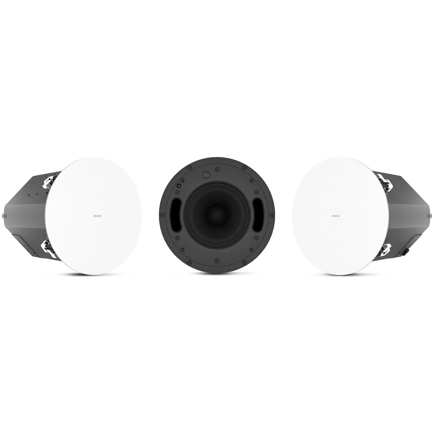 QSC AD-C8T-SWZB - AcousticDesign Zero Bezel 8-Inch Ceiling Subwoofer (White)