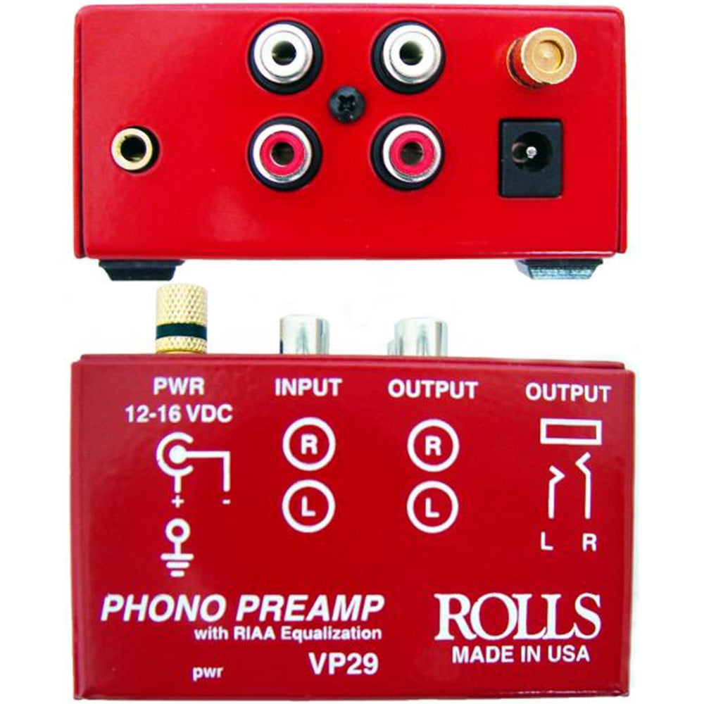 Rolls VP29 Phono Preamplifier with RIAA EQ Compensation