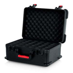 Gator GTSA-MIC30 Case W/ Drops For Thirty (30) Mics