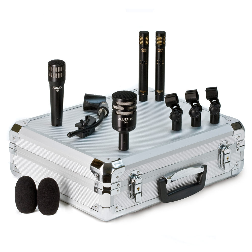 Audix DP QUAD 4-Piece Professional Drum and Percussion Mic Package