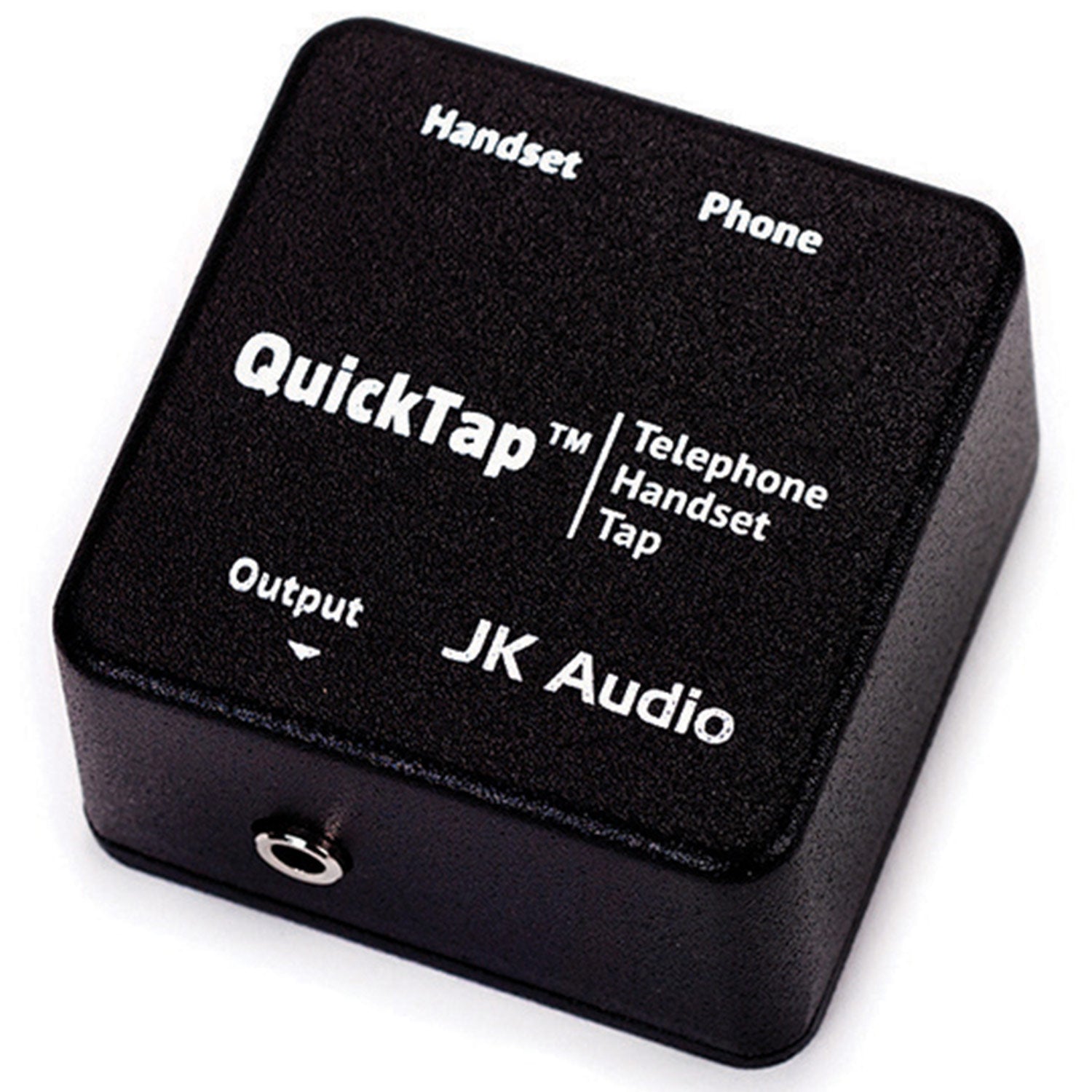 JK Audio QT Quicktap Telephone Handset Audio Interface (Conversation Recording/Monitoring)