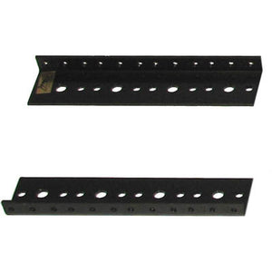 Middle Atlantic RRF4 Pair Of 4-Space Black Rack Rails