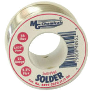 MG Chemicals 4890-18G - Sn60/Pb90 Rosin Core Solder (18g Pocket Pack)