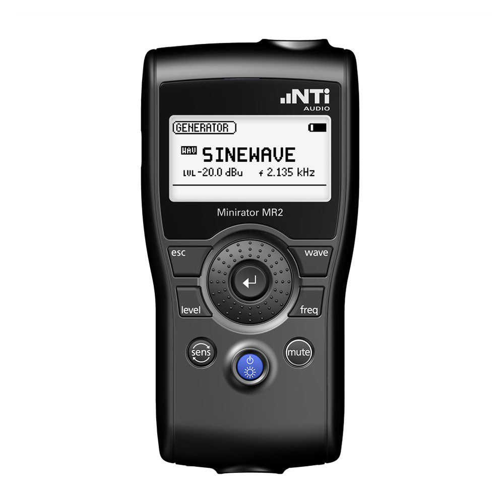 NTi Audio MR2 Minirator Analog Audio Test Signal Generator