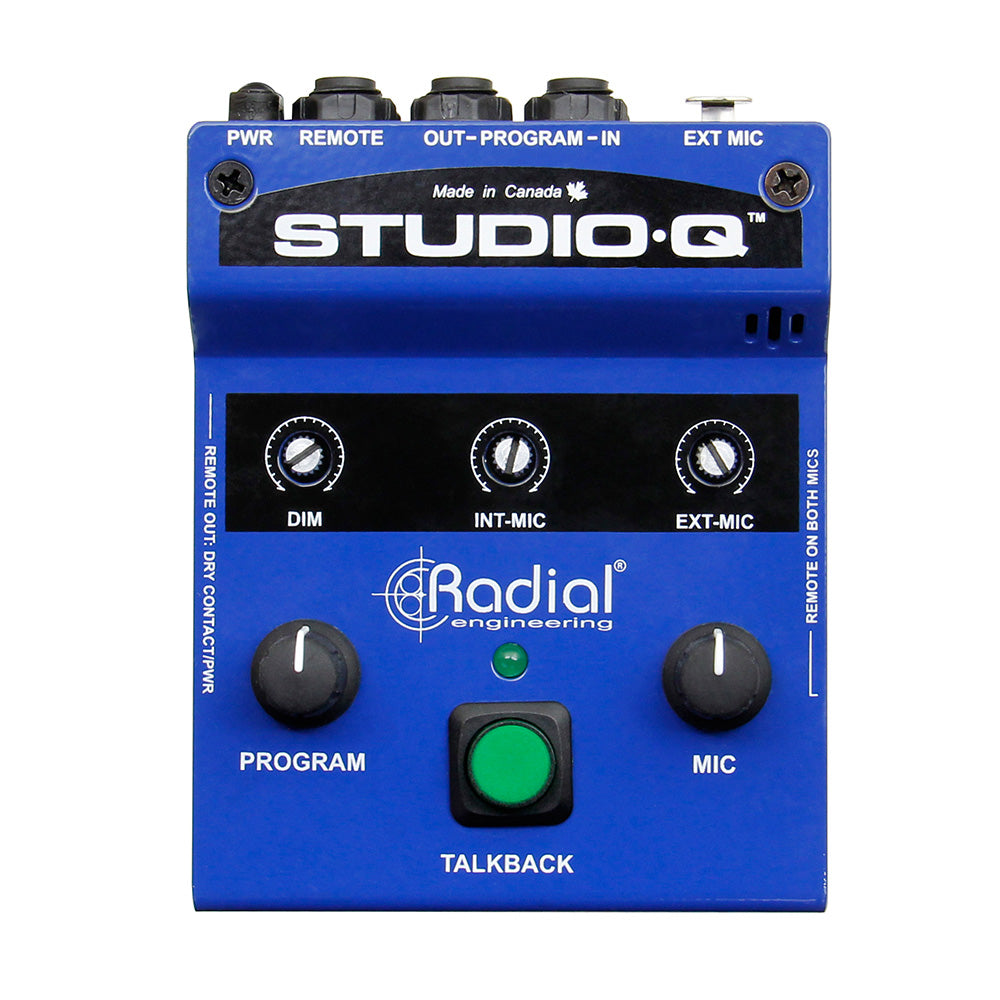 Radial Engineering Studio-Q Studio Talkback Interface