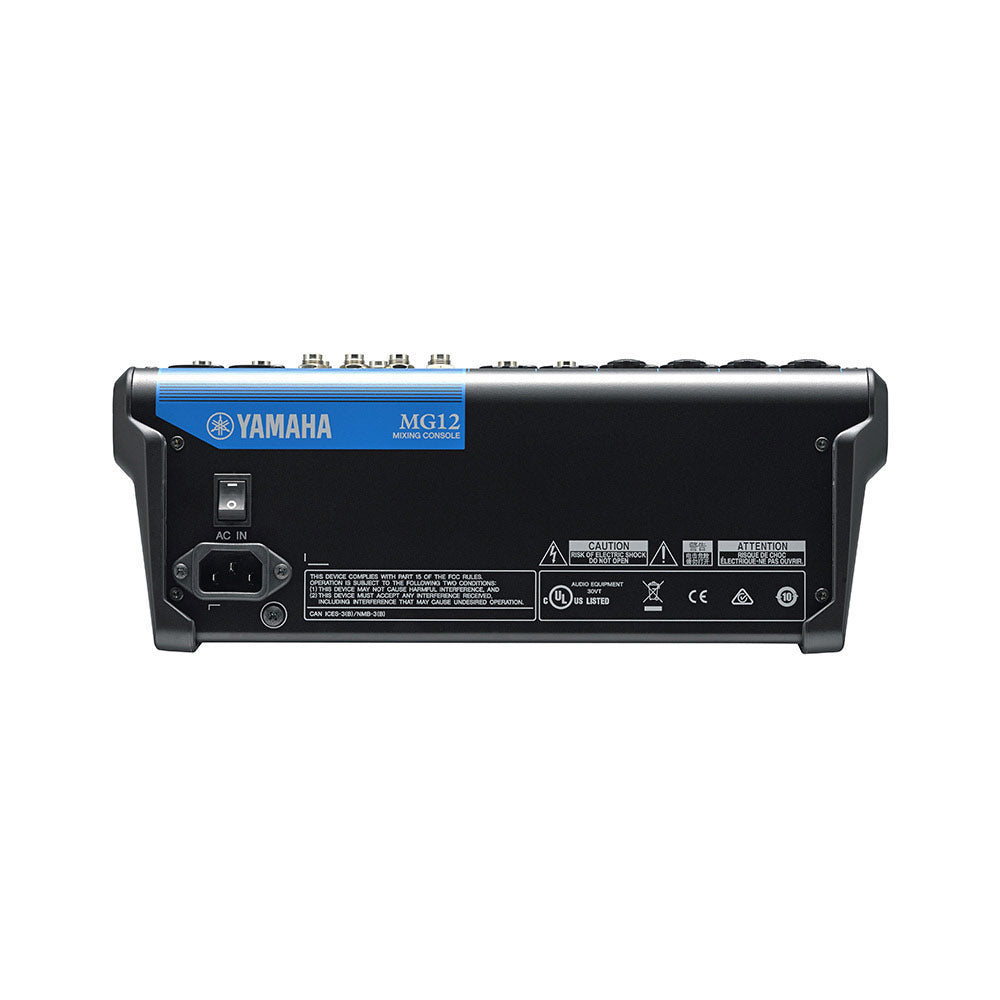 Yamaha MG12 12-Channel Compact Mixer