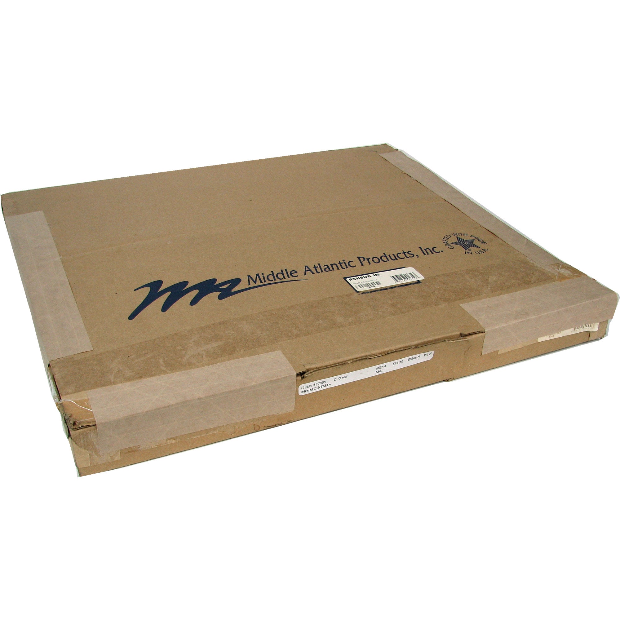 Middle Atlantic RSHSUB-4M - 4-Space Sub Chassis Rack Shelf (14-Inch Depth)