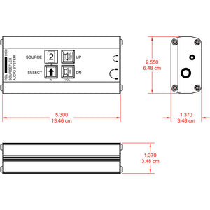 RDL SAS-HC8 Headphone Control Station