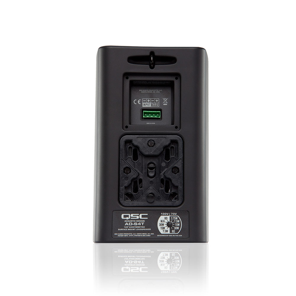 QSC AD-S4T AcousticDesign 4" 2-Way Surface Mount Loudspeaker (Black)