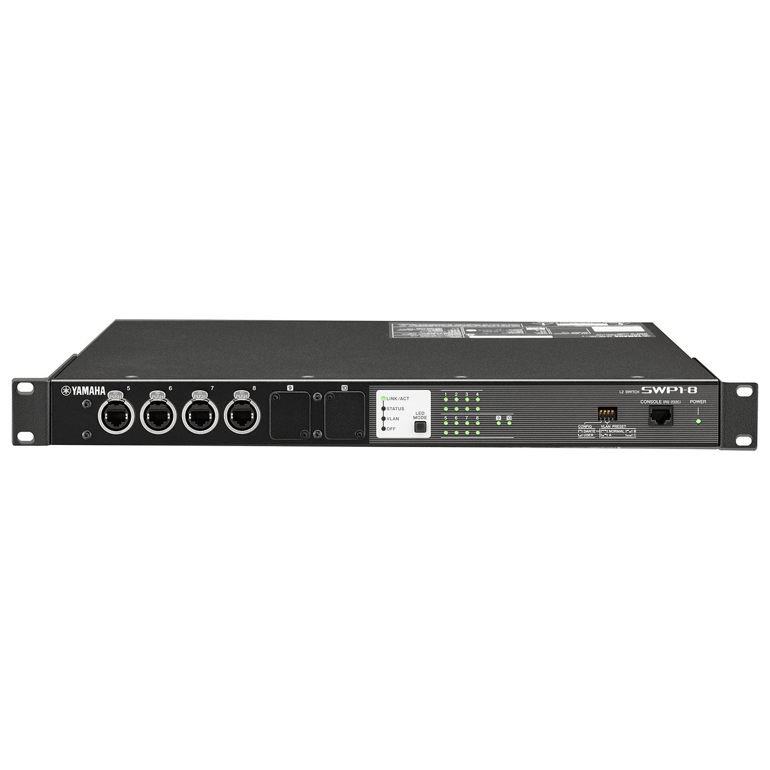 Yamaha SWP1-8 - L2 Audio Networking Switch