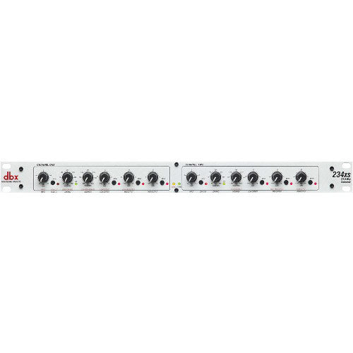DBX 234xs Silver Stereo 2/3-Way/Mono 4-Way Crossover with XLR