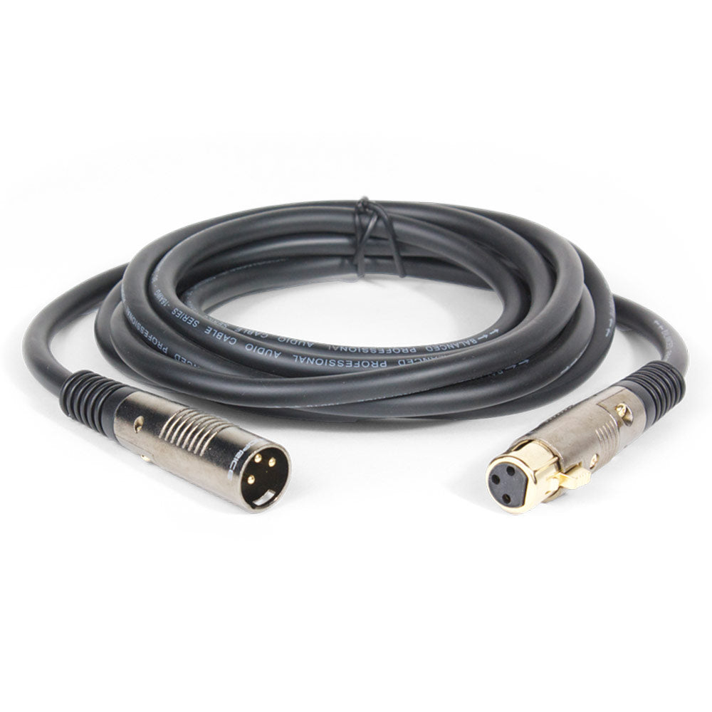 Williams AV WCA 104 XLR Male To XLR Female Cable (10 ft.)