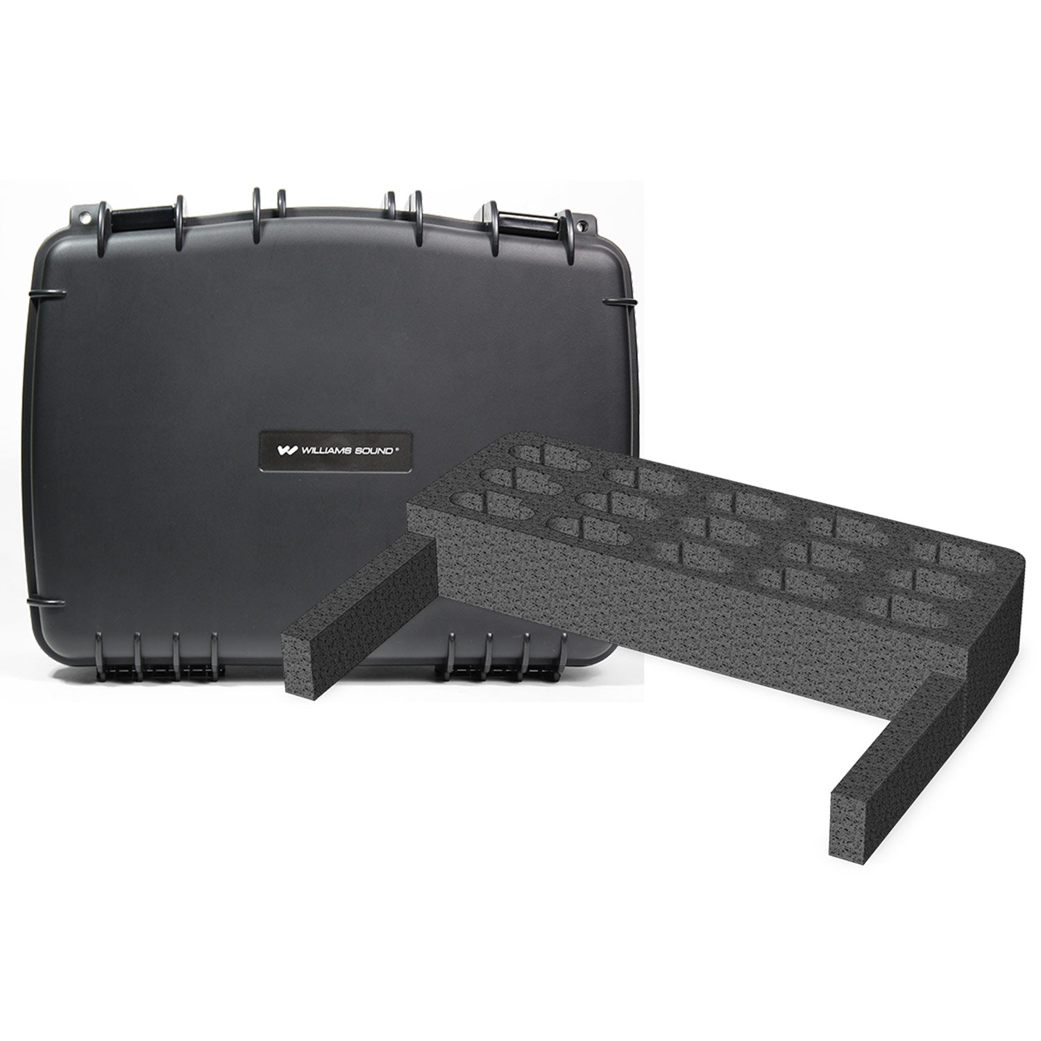 Williams AV CCS 056 S Large Water Resistant Carry Case w/ Limited Lifetime Warranty, Foam Insert