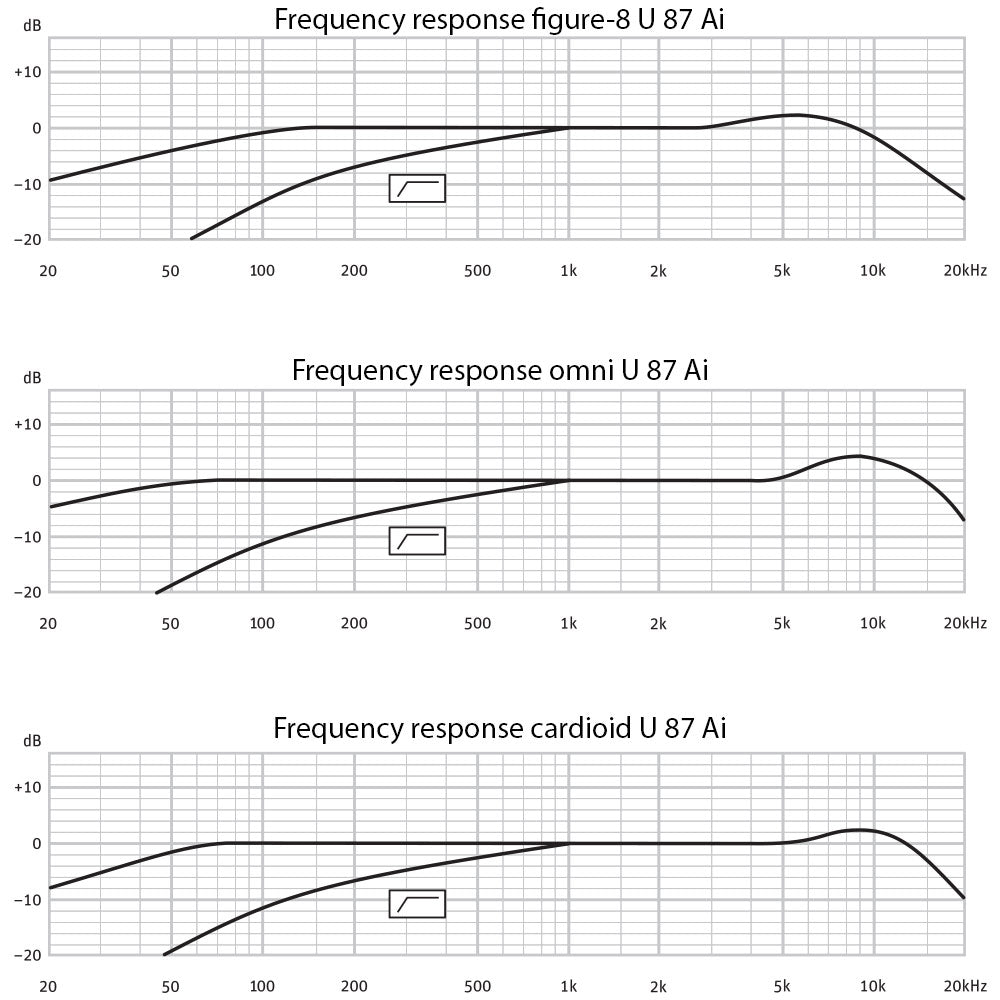 Neumann U 87 Ai Multi-Pattern Studio Condenser Microphone (Nickel)