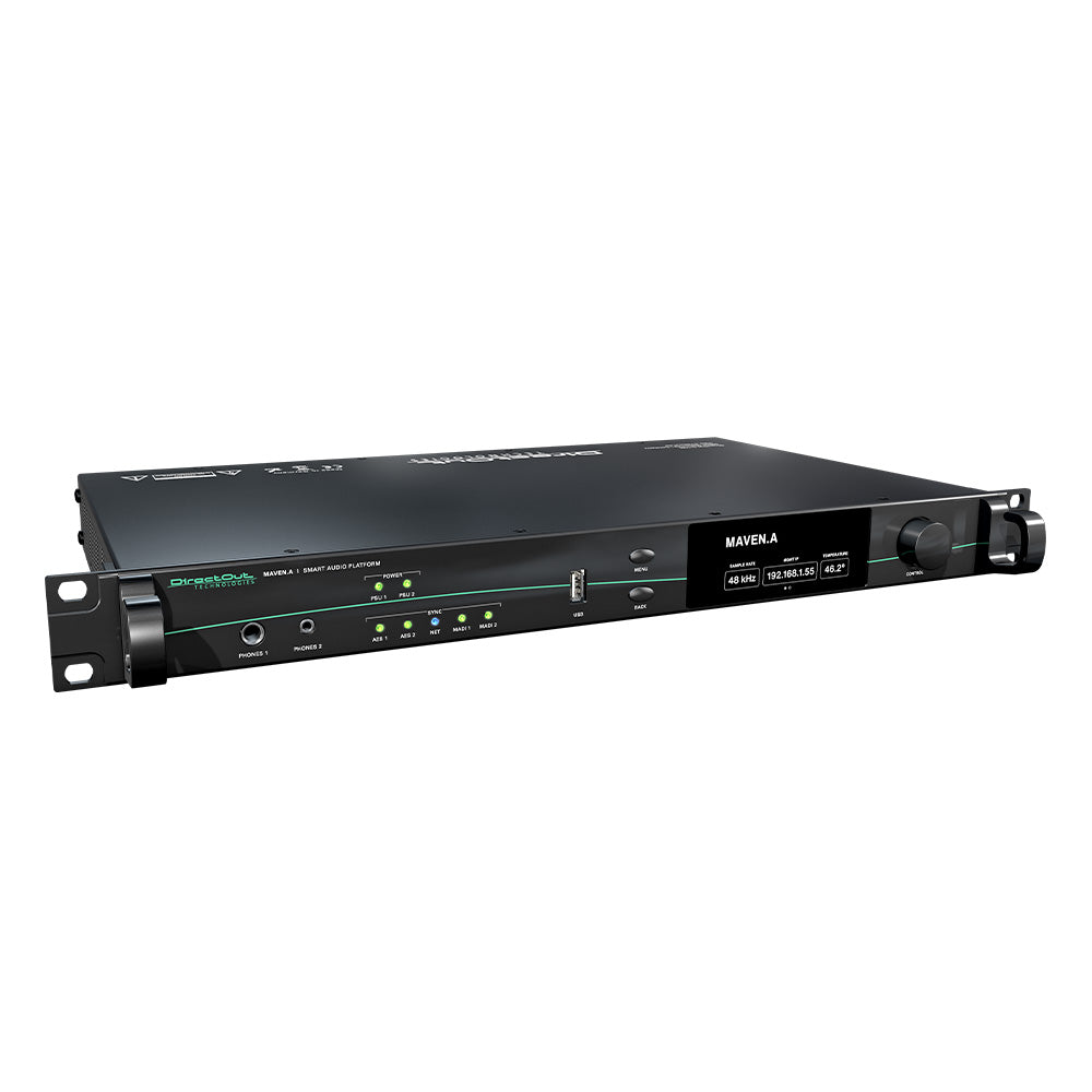 DirectOut MAVEN.A Smart Audio Platform - Modular Converter and Network Interface (Essential)